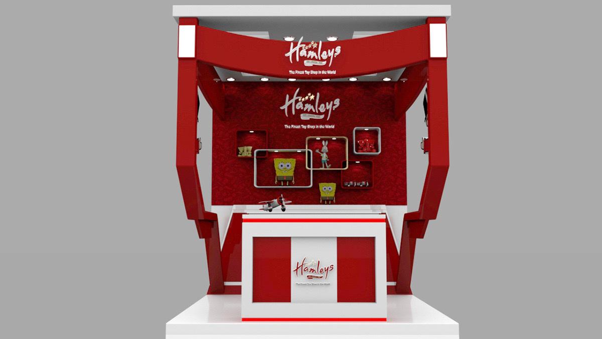 تصميم المعارض والاكشاك