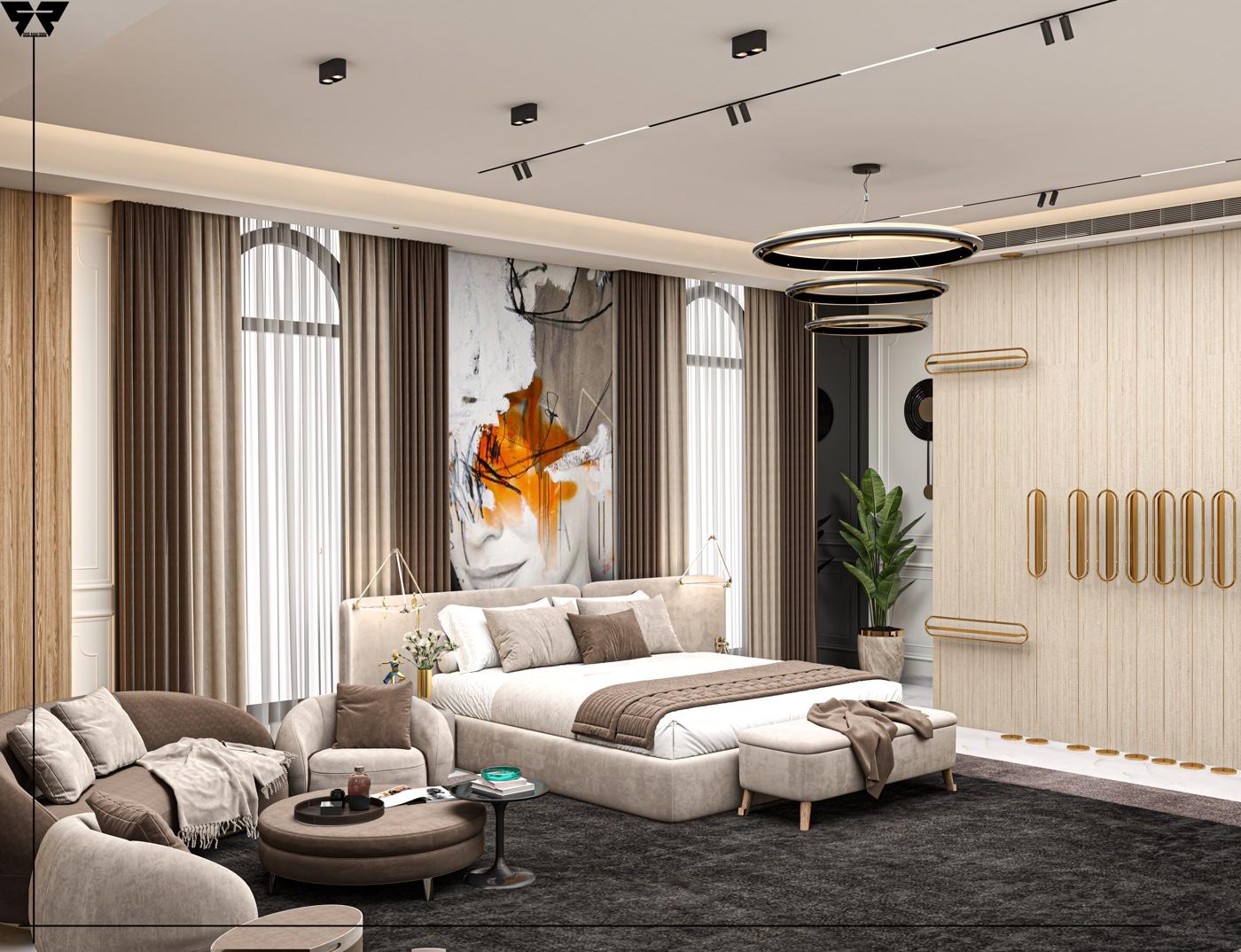 تصميم داخلي + الرسومات التنفيذية